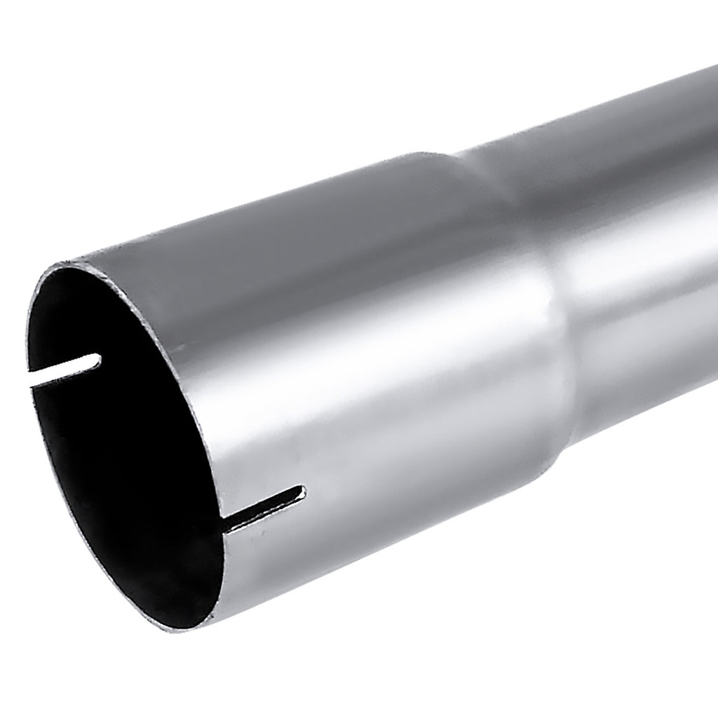 Two exhaust pipe sections - angled and straight