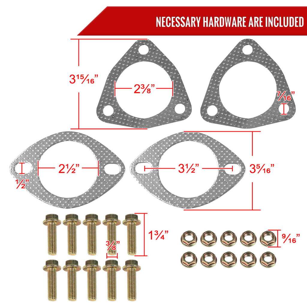 Full catback exhaust system overview