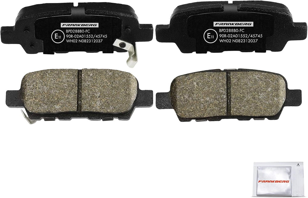 Frankberg Rear Brake Pad Set – Nissan & Infiniti (44060AL586)
