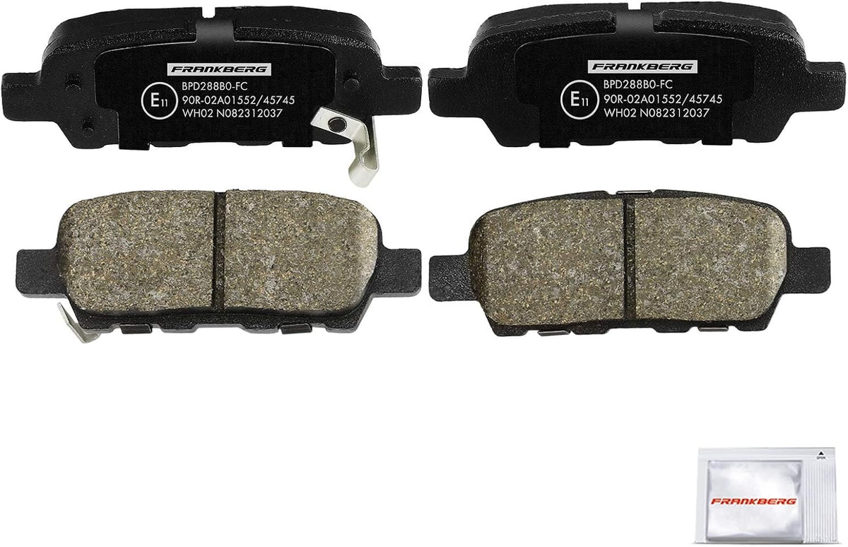 Frankberg Rear Brake Pad Set – Nissan & Infiniti (44060AL586)