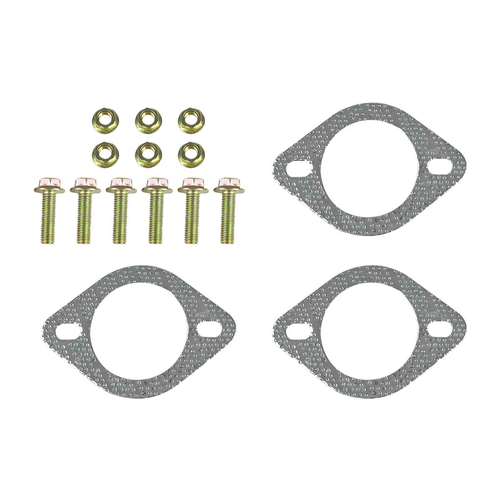 Muffler canister and piping detail