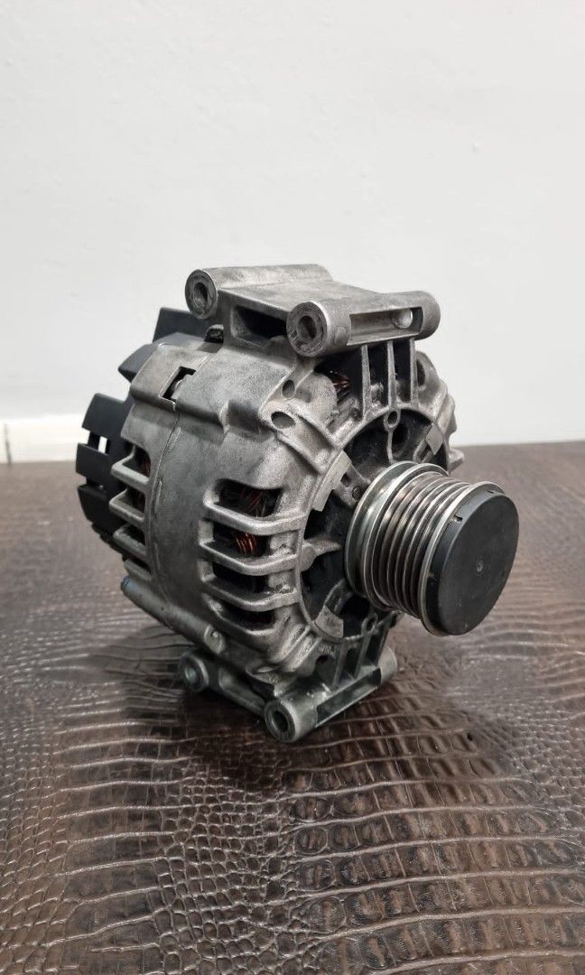 Rear view of VW Audi EA888 Gen 1 and Gen 2 alternator assembly