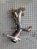 Close-up of Super Circuit header flange and sensor port