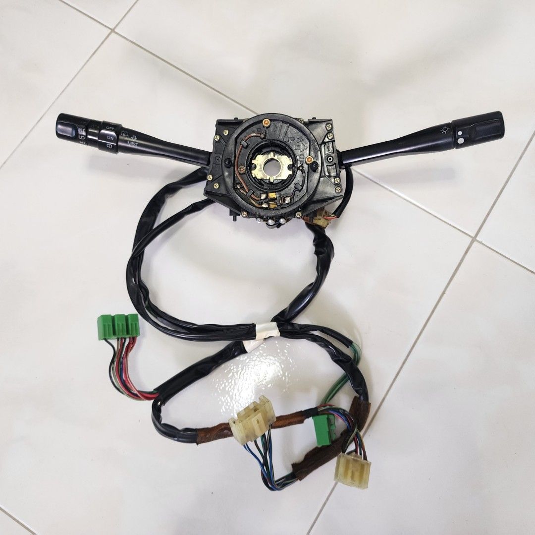 Honda Prelude combination switch with indicator and wiper stalks