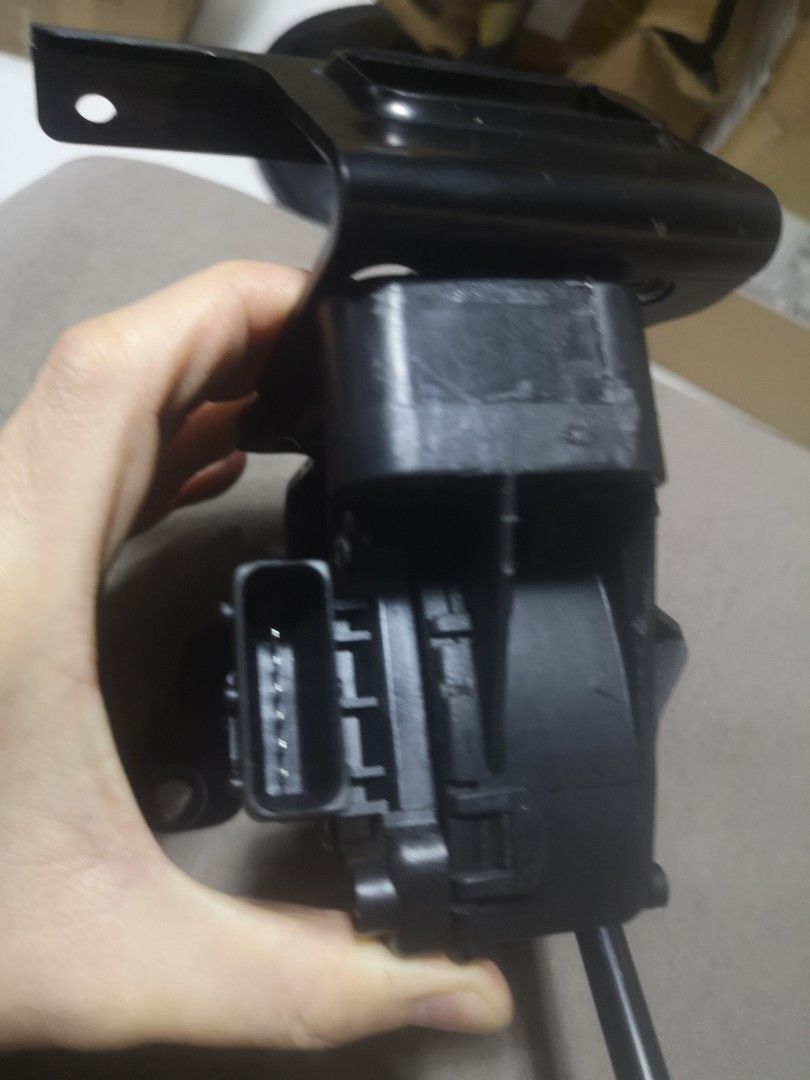 Full view of Lotus accelerator pedal and sensor assembly